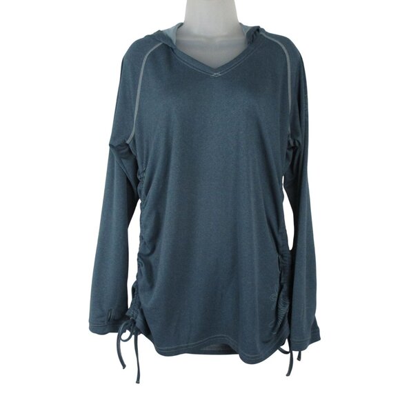Kuhl Tops - Kuhl Women’s Pullover Hoodie Blue Athleisure Activewear Size XL Mountain Culture